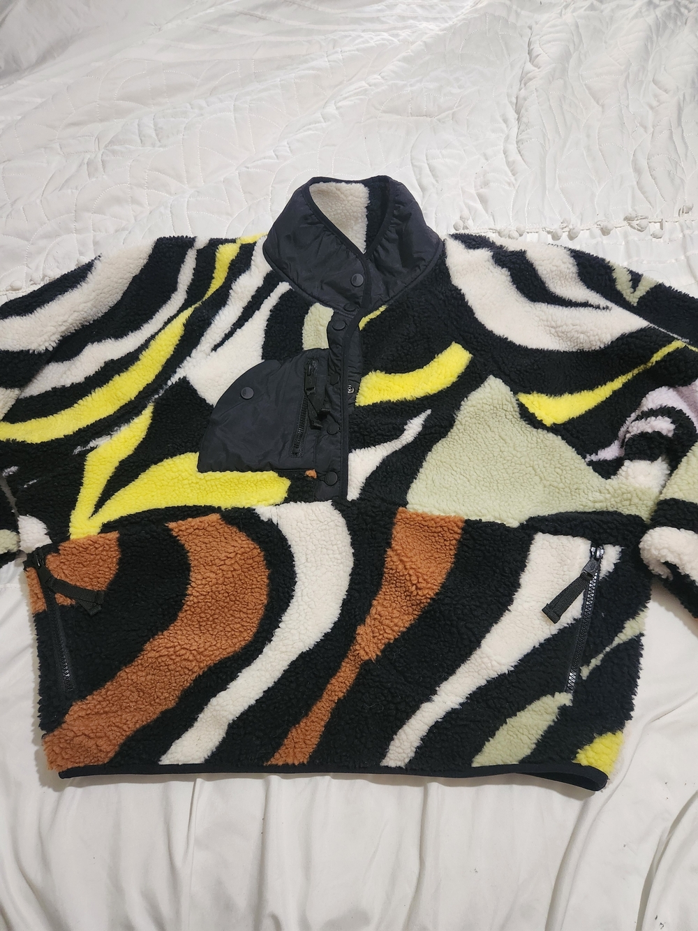 FP Movement by Free People Rocky Ridge Fleece Pullover Hit The Slopes Jacket